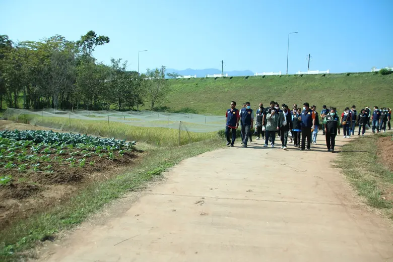 ศูนย์การเรียนรู้เศรษฐกิจพอเพียง ม.พะเยา ต้อนรับคณะศึกษาดูงาน จากองค์การบริหารส่วนตำบลมหาโพธิ จังหวัดลพบุรี