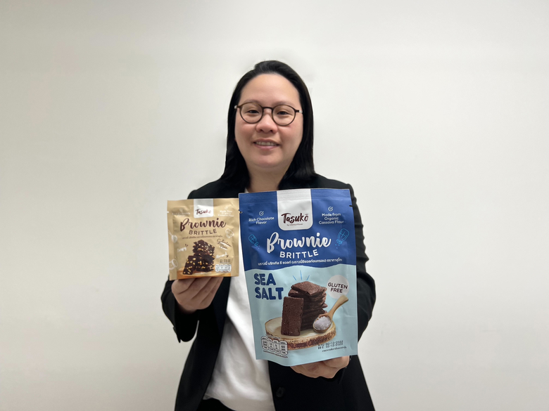 ส่งท้ายปีเสือ เครือ UBE เปิดตัว "Tasuko" บราวนี่อบกรอบพร้อมทานรส "Sea Salt" ใส่ใจความอร่อยแบบไร้กลูเตน ต้อนรับปี 2566