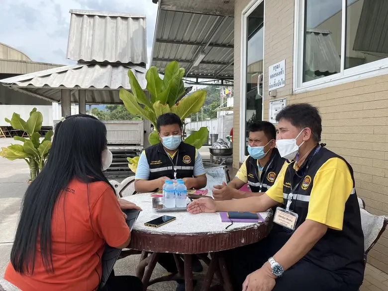 สำนักงานพัฒนาฝีมือแรงงานระนอง เข้าตรวจเยี่ยมและให้คำแนะนำตามพระราชบัญญัติส่งเสริมการพัฒนาฝีมือแรงงาน พ.ศ.2545