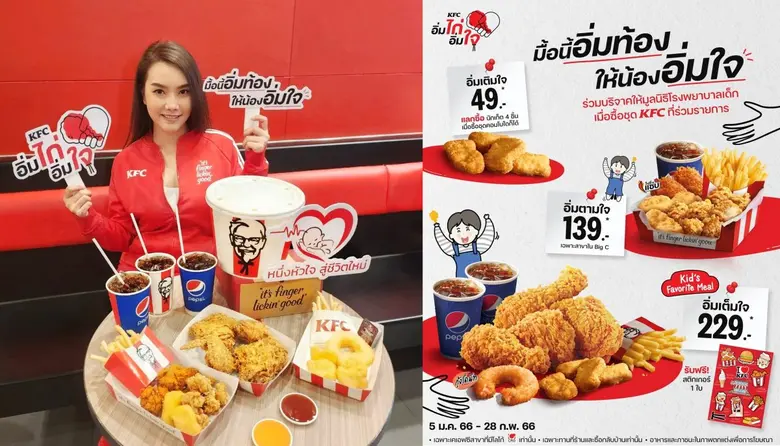 เคเอฟซี ภายใต้การบริหารโดย บริษัท เซ็นทรั...