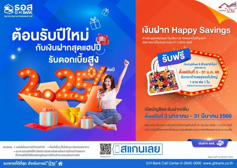 ธนาคารอาคารสงเคราะห์(ธอส.) ร่วมต้อนรับเทศ...