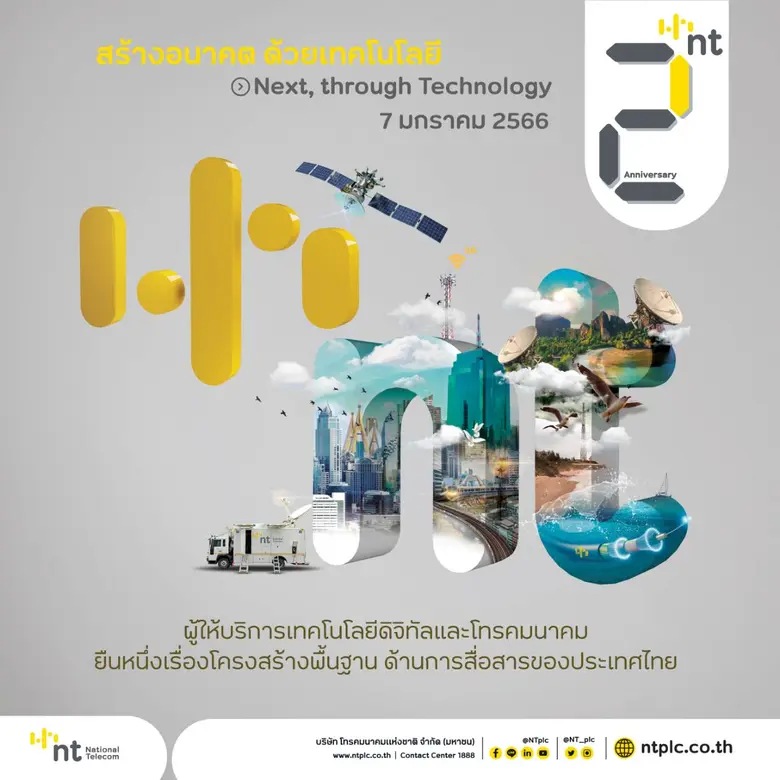 NT ก้าวสู่ปีที่ 2 เปิดตัวน้อง Connect มาสคอตตัวแทนก...