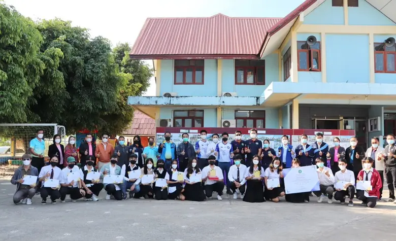 เทศบาลตำบลบ้านเป็ด ร่วมมือกับหลักสูตรการว...