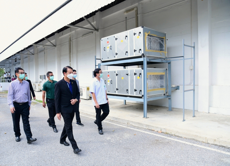 ซีพีเอฟ ร้อยเรียงความดี มอบท่ออากาศทางการแพทย์ ให้ รพ.บ้านโพธิ์ จ.ฉะเชิงเทรา