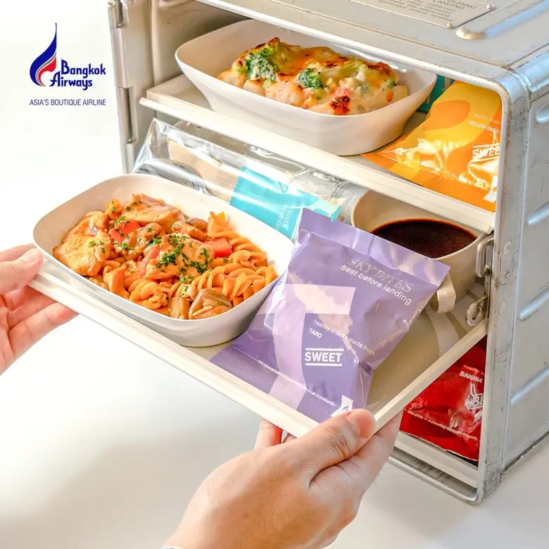 บางกอกแอร์เวย์ส พร้อมเสิร์ฟ 'สกายไบท์ส' 2 รสชาติใหม่บนเที่ยวบิน เริ่ม มกราคมนี้