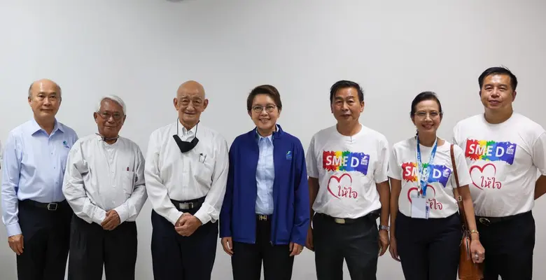 SME D Bank ลงพื้นที่ จ.ชลบุรี ตรวจเยี่ยมมอบนโยบายสาขาเยี่ยมชมกิจการลูกค้า "เค.เอ็ม.พี.ไบโอเทค" สุดยอดนวัตกรรมโพรไบโอติกสายพันธุ์ไทย