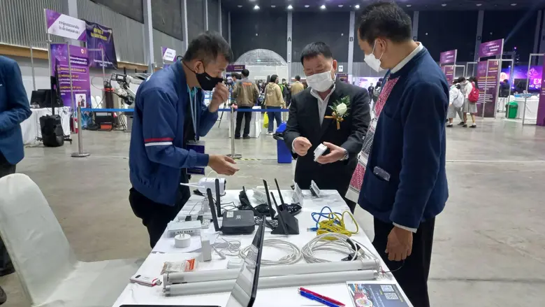 อำนวยการสำนักงานพัฒนาฝีมือแรงงานน่าน พร้อมด้วยเจ้าหน้าที่ร่วมงาน Skill Expo ครั้งที่ 3 เชียงใหม่