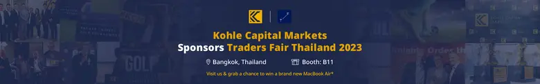 Kohle Capital Markets (KCM) ได้เข้าร่วมสนับสนุนเทรดเดอร์ แฟร์ ไทยแลนด์ 2023