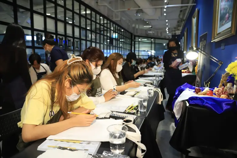 BEM "Art Learning Centre" Workshop "เพ้นท์ถุงผ้าด้วยสีอะคริลิก" ประเดิมคอร์สแรกสุดคึกคัก