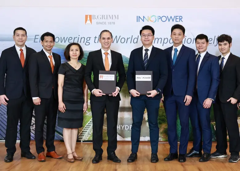 "บี.กริม เพาเวอร์" จับมือ "อินโนพาวเวอร์" พัฒนานวัตกรรมพลังงานสะอาดและเทคโนโลยีดิจิทัลที่เป็นมิตรกับสิ่งแวดล้อม ตอบโจทย์การขับเคลื่อนประเทศไทยมุ่งสู่สังคมคาร์บอนต่ำ