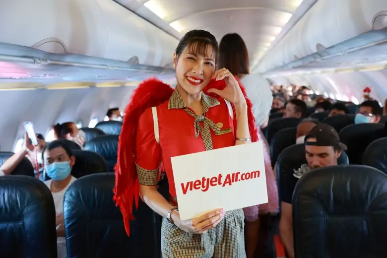 สายการบินไทยเวียตเจ็ทฉลองเทศกาลแห่งความรั...