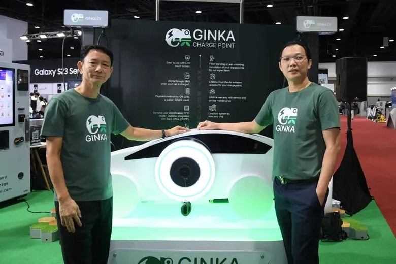 ฟอร์ท สมาร์ทฯ อวดโฉมต้นแบบ GINKA Charge Point ก่อนลงตลาดกลางปี โดดเด่นด้วยดีไซน์ทันสมัย ใช้งานง่าย ไม่ต้องโหลดแอป เน้นบริการ Solution