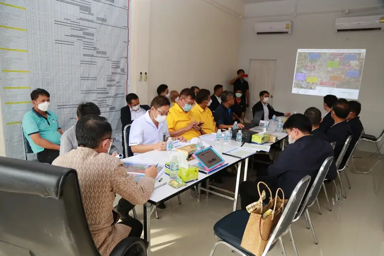 อยผ. เดินหน้าขับเคลื่อนนโยบายรัฐบาลเร่งรัดการแก้ไขปัญหาน้ำท่วม จ.กาฬสินธุ์บรรเทาความเดือดร้อนของพี่น้องประชาชน