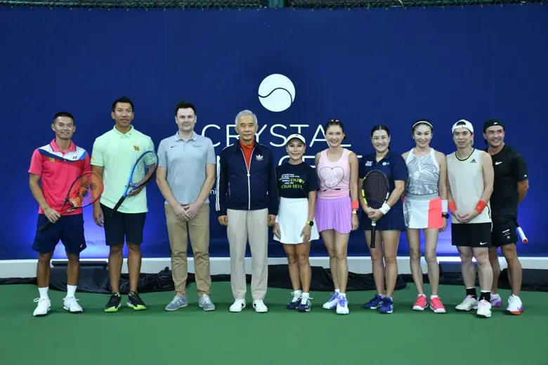 KE Group เอาใจคนเลิฟเทนนิส เปิดตัว "CRYSTAL SPORTS" สนามเทนนิสอินดอร์ 8 สนาม มาตรฐานระดับโลก ITF แห่งแรกและแห่งเดียวในเมืองไทย ติดห้างเดอะคริสตัล เอกมัย-รามอินทรา