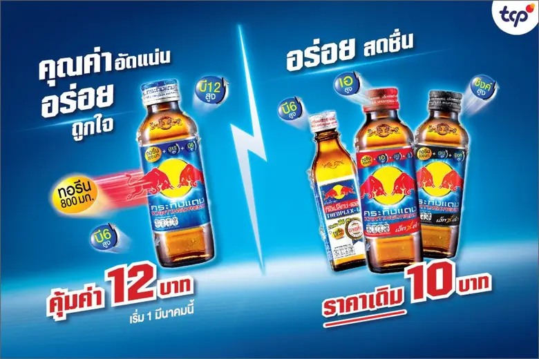 กระทิงแดง แบรนด์เครื่องดื่มให้พลังงานระดั...