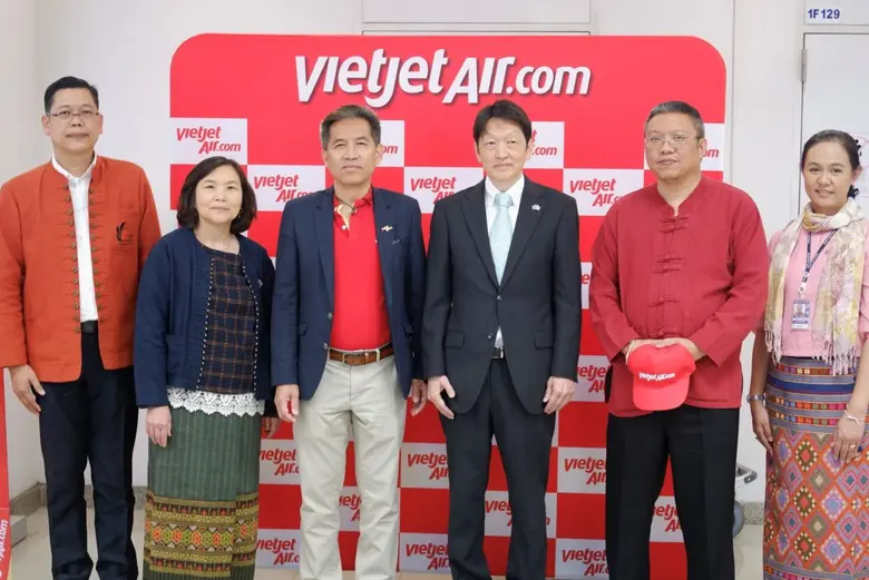 สายการบินไทยเวียตเจ็ทเริ่มให้บริการเที่ยว...