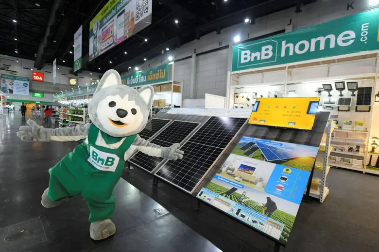 อลังการ งาน BnB home EXPO 2023 วันแรกปังไม่ไหว!! งานมหกรรมเพื่อบ้าน ที่ชูกลยุทธ์เจาะกลุ่มคนรักบ้าน ชูนวัตกรรมเด่น แผงโซลาร์เพื่อที่อยู่อาศัย พร้อมบริการครบวงจร