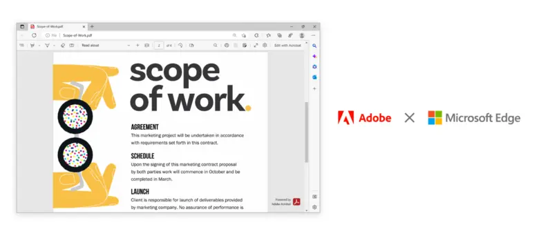 การฝังเทคโนโลยี Acrobat PDF ใน Microsoft ...