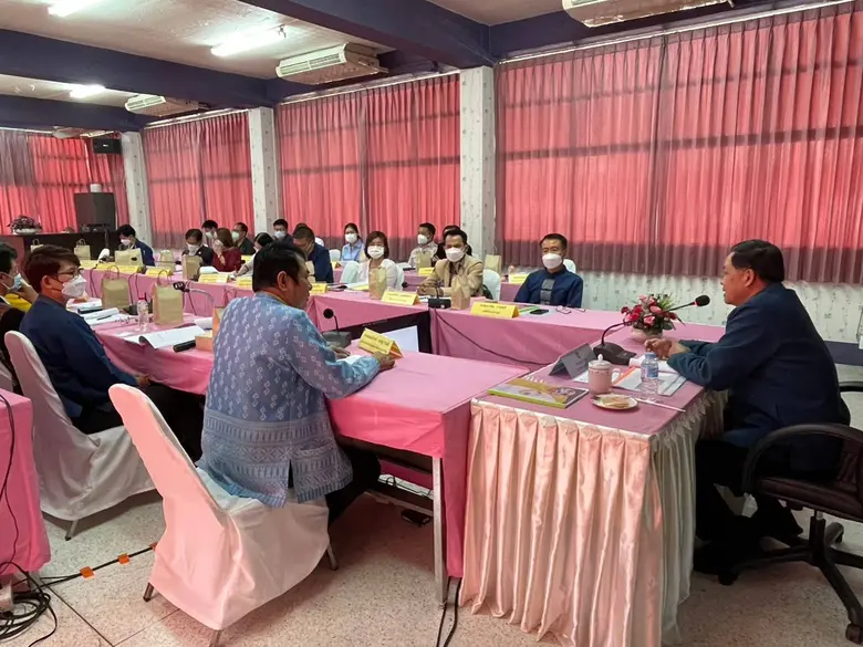 สำนักงานพัฒนาฝีมือแรงงานลำพูน จัดประชุมคณ...