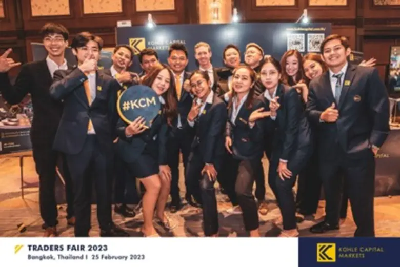 Kohle Capital Markets (KCM) รู้สึกยินดีเป็นอย่างยิ่งที่ได้เป็นส่วนหนึ่งของงาน Traders Fair 2023