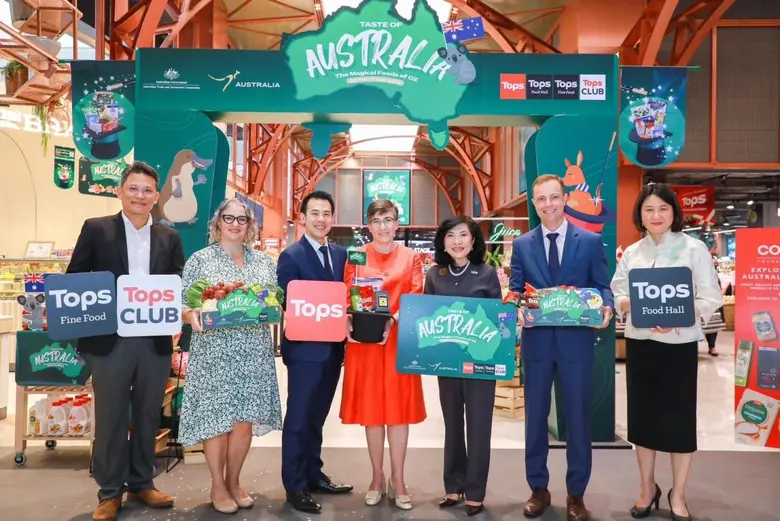 ท็อปส์ ชวนค้นพบประสบการณ์ช้อปสินค้าระดับเวิลด์คลาส ในงาน "Taste of Australia : The Magical Foods of OZ" มหกรรมอาหารออสเตรเลียสุดยิ่งใหญ่แห่งปี