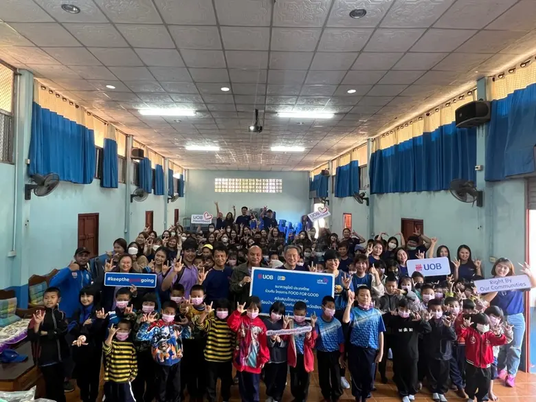 ยูโอบี ประเทศไทย ร่วมกับ ฟู้ด ฟอร์ กู๊ด เติมเต็มโภชนาการที่ครบถ้วน แก่เด็กไทยในพื้นที่ห่างไกล