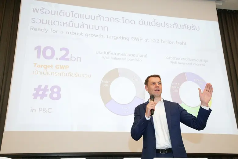 อลิอันซ์ อยุธยา ประกันภัย ตั้งเป้าเบี้ยประกันภัยรับรวม 1.02 หมื่นล้านบาท