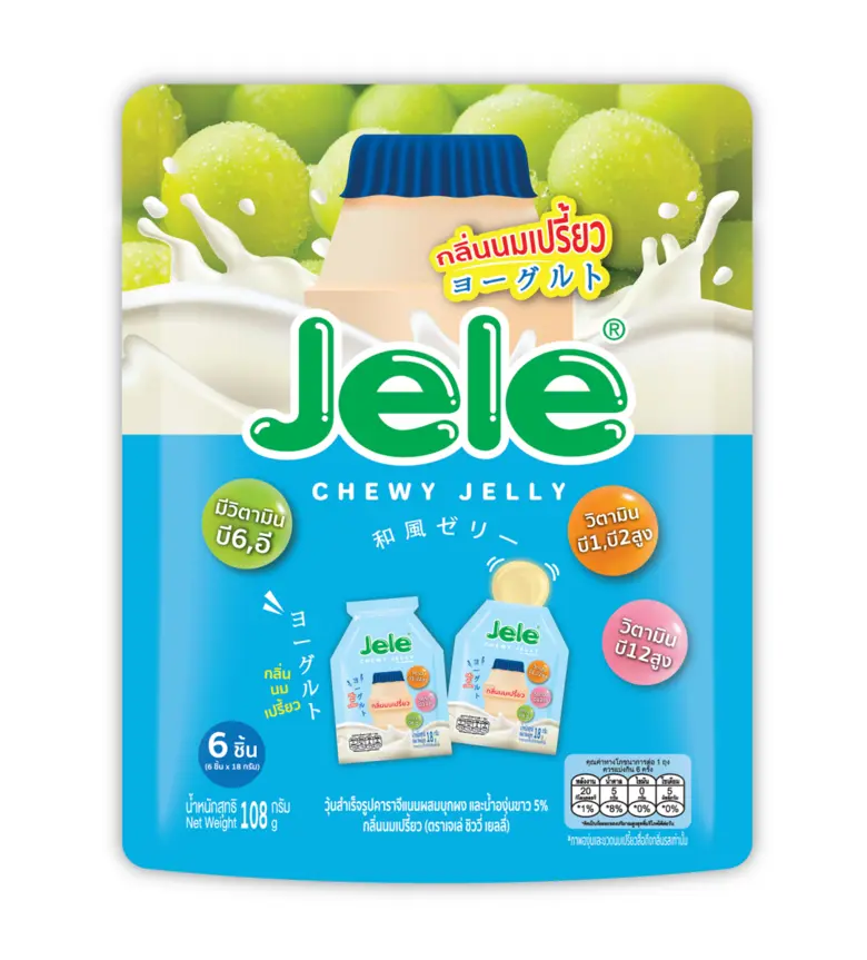 SNNP ปล่อยหมัดเด็ด ออกสินค้าใหม่ "Jele Chewy" กลิ่นนมเปรี้ยว ต้อนรับซัมเมอร์ ตอกย้ำความเป็นผู้นำตลาดเยลลี่ หนุนผลงานปี 66 โตต่อเนื่อง