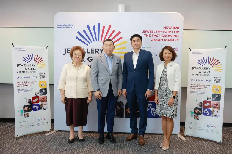 "อินฟอร์มา มาร์เก็ตส์" จับมือสภาอุตสาหกรรมแห่งประเทศไทยและหอการค้าไทย เตรียมจัดงาน "Jewellery &amp; Gem ASEAN Bangkok 2023" ที่สุดของงานแสดงสินค้าอัญมณีและเครื่องประดับของโลก