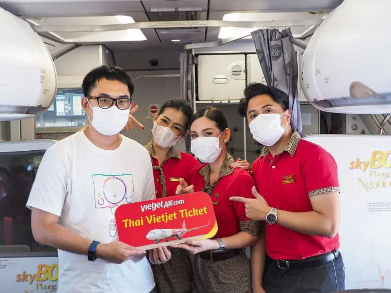 สายการบินไทยเวียตเจ็ทฉลองวันสตรีสากล จัดก...