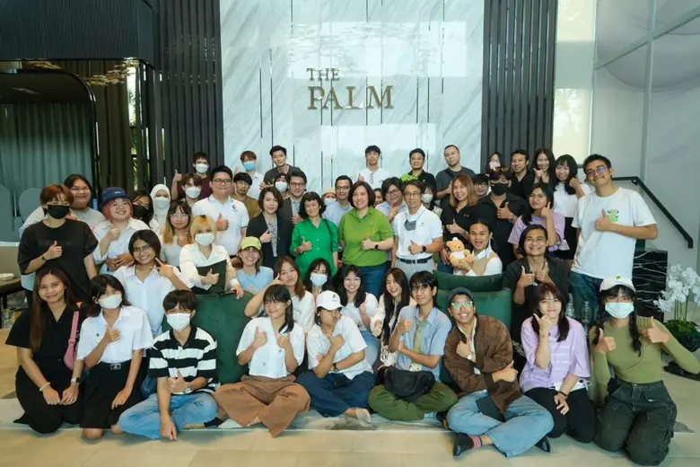 คณะผู้บริหารจาก พฤกษา ให้การต้อนรับ นิสิตคณะสถาปัตย...