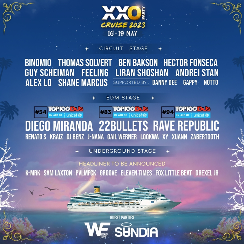 คอสต้า (ประเทศไทย) เปิดตัวทริปล่องเรือสำราญสุดหรู XXO PARTY CRUISE 2023 หวังกระตุ้นการท่องเที่ยวทางน้ำ พร้อมส่งเสริมความหลากหลายและเท่าเทียม