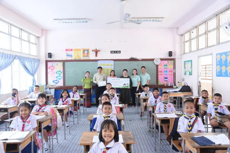 มูลนิธิใบไม้ปันสุข โดยบางจากฯ มอบรางวัลต้นแบบในโครงการอ่านเขียนเรียนสนุก ปั้นเด็กจิ๋วเป็นเด็กแจ๋ว ประจำปี 2565