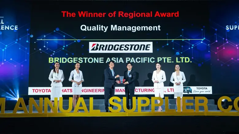Bridgestone received two prestigious awar...