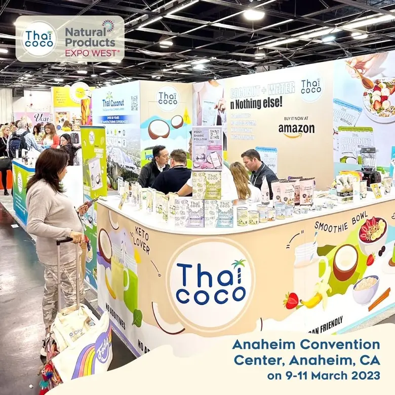 "ไทย โคโคนัท" เหินฟ้าร่วมงานแสดงสินค้า "ญี่ปุ่น-สหรัฐ-อังกฤษ" โชว์ศักยภาพผลิตภัณฑ์ซิกเนเจอร์ ตอบโจทย์ผู้บริโภค