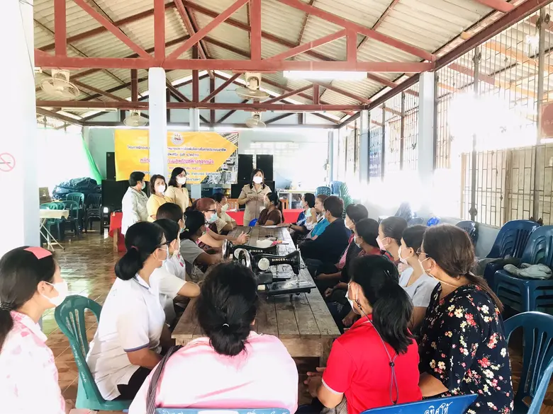 สนพ.แพร่ ดำเนินการฝึกอบรมโครงการพัฒนาฝีมือแรงงานสตรีเพื่อยกระดับศักยภาพวัยแรงงาน
