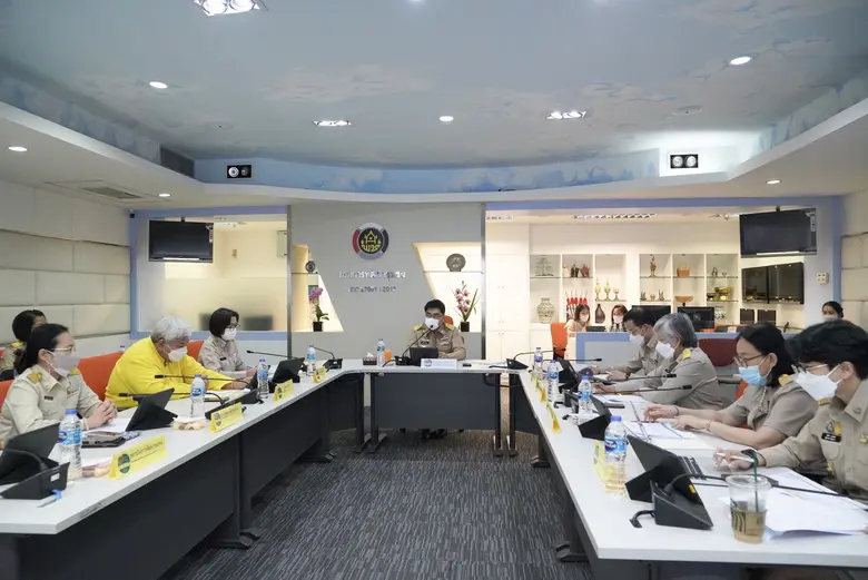 รองอธิบดี พช. ประชุมเร่งรัดการใช้จ่ายงบประมาณ พ.ศ. 2566