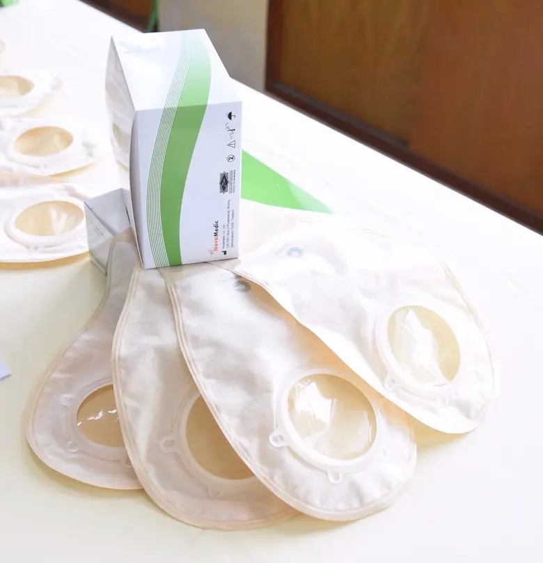 วช. มอบ นวัตกรรมทวารเทียมจากยางพารา สำหรับผู้ป่วยขับถ่ายทางหน้าท้องให้ รพ.ยะลา 1,000 ชุด