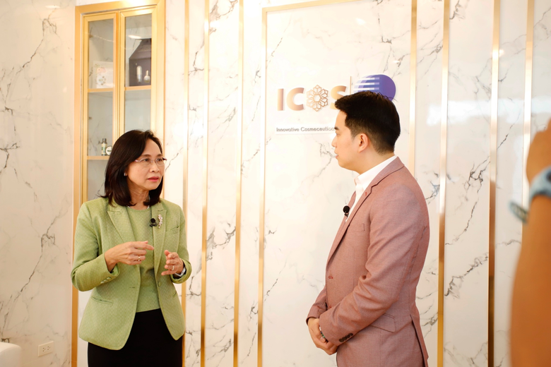 ดร.ชุติมา  เอี่ยมโชติชวลิต  ผู้ว่าการ วว. บันทึกเทปสัมภาษณ์รายการ  TNN Start Up