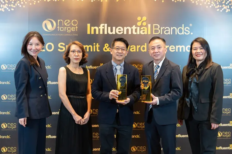 CRG ประกาศความสำเร็จครั้งสำคัญ ในงานมอบรางวัล Influential Brands Award 2022