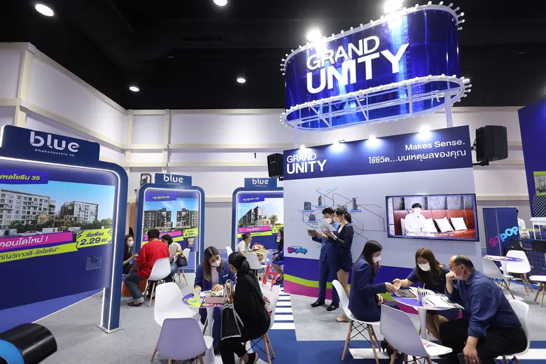 GRAND UNITY ขนทัพคอนโดมิเนียมบนหลากหลายทำเลคุณภาพ ออกบูธภายในงาน "มหกรรมบ้านและคอนโด ครั้งที่ 43" พร้อมจัดแคมเปญสุดพิเศษ "GRAND UNITY SO POP"