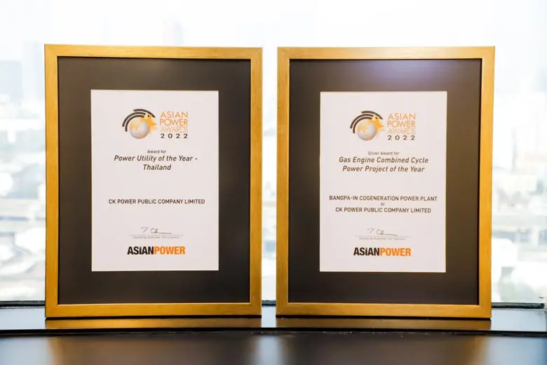 CKPower receives a brace of Asian Power Awards