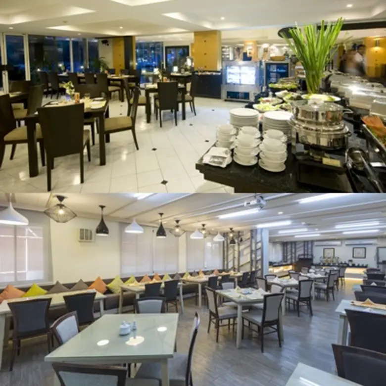 ห้องอาหาร ดิ ออร์ชาร์ด โรงแรมแคนทารี เฮ้า...