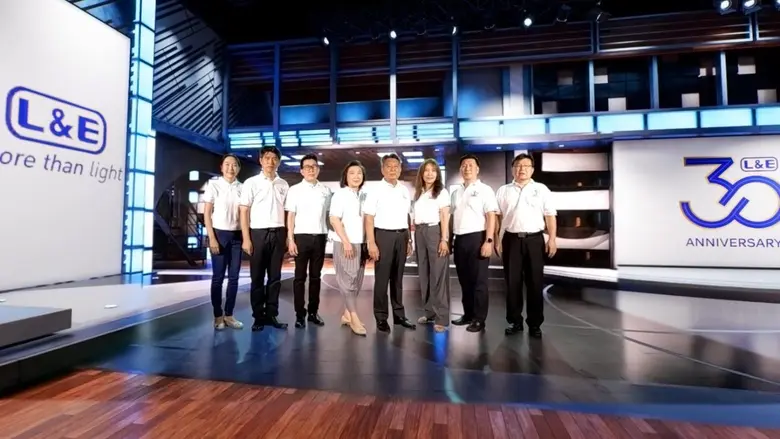 L&amp;E ฉลองครบรอบ 30 ปีโชว์นวัตกรรมผู้นำด้านแสงสว่าง
