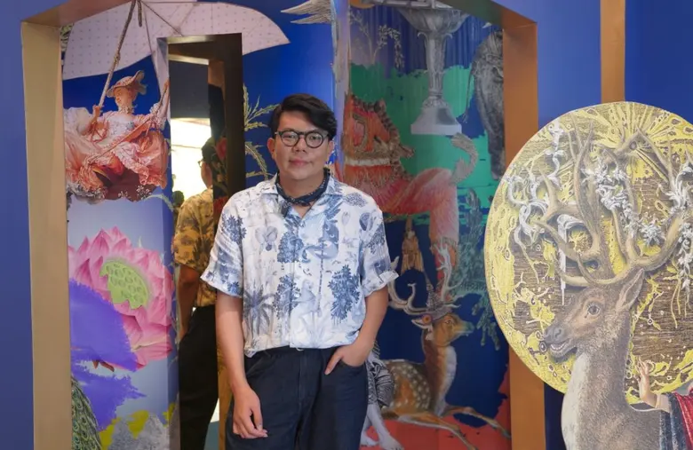 "JIM THOMPSON X NAKROB MOONMANAS" จิม ทอมป์สัน คอบแลบอาร์ติสคอลลาจร่วมสมัยชื่อดัง นักรบ มูลมานัส ครีเอตคอลเลกชันสุดยูนีค! ภายใต้แคมเปญ Artists in Residence