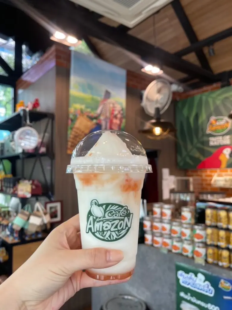 คาลพิส แลคโตะ เครื่องดื่มผสมนมเปรี้ยวจากป...