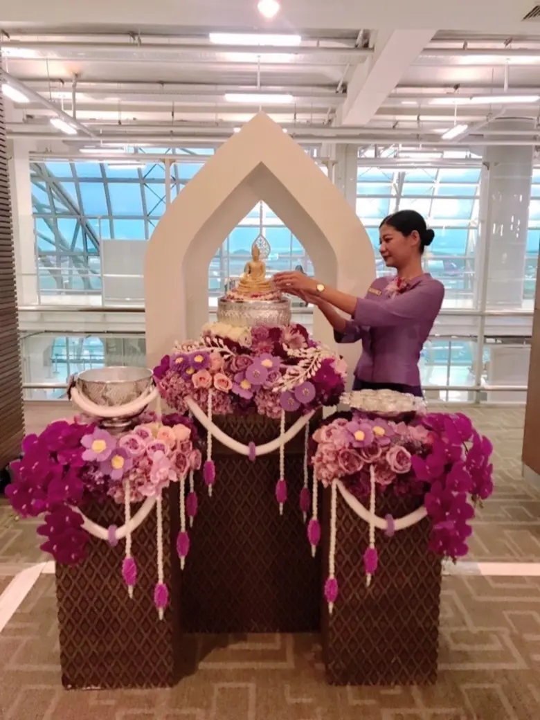 การบินไทยร่วมสืบสานประเพณีไทยเฉลิมฉลองเทศกาลสงกรานต์ 2566