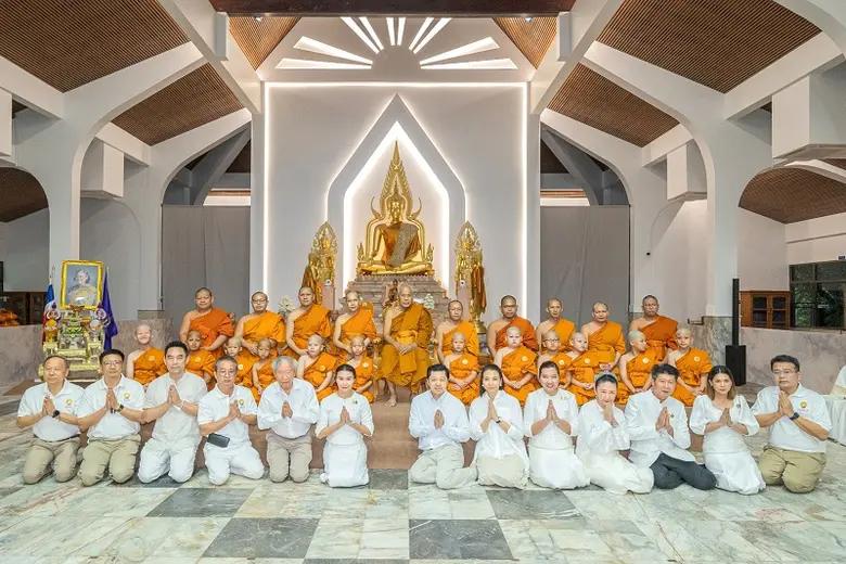 "สามเณรปลูกปัญญาธรรม ปี 9" เข้าสู่ร่มกาสา...