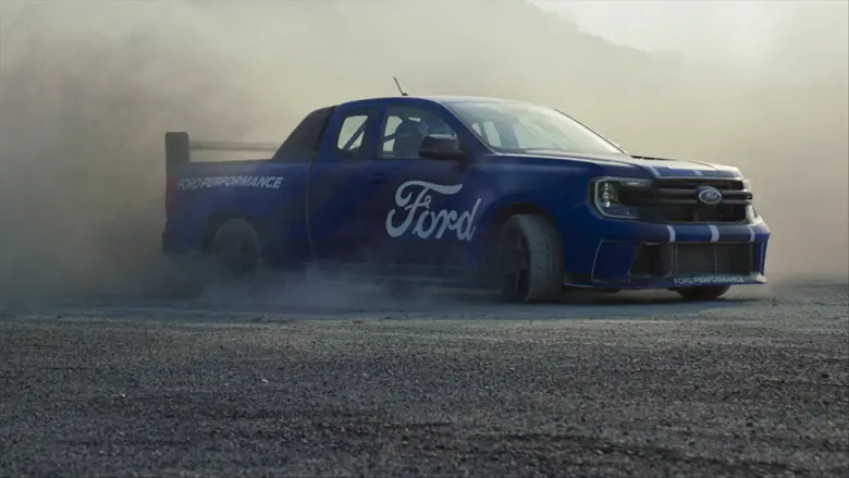 Sandy races the Next-Gen Ford Ranger in TSS Opener 2023