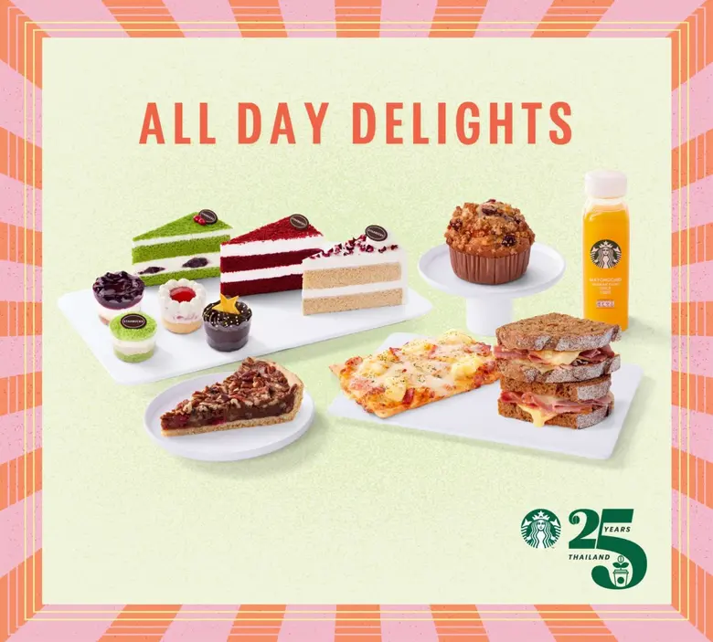 สตาร์บัคส์ชวนมาเติมความสดชื่นรับหน้าร้อน กับเครื่องดื่มโอคายาม่าพีช แอปเปิ้ล และแคนตาลูป ครีม พร้อมสัมผัสความเข้มข้นของเบลเยี่ยม ช็อกโกแลต